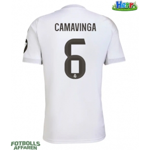 Real Madrid Eduardo Camavinga #6 Hemmatröja 2025-26 Kortärmad